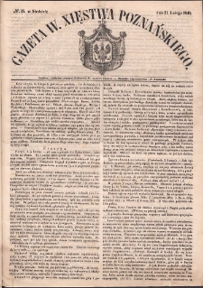 Gazeta Wielkiego Xięstwa Poznańskiego. 1849.02.11 Nr35