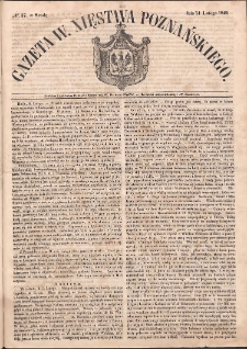 Gazeta Wielkiego Xięstwa Poznańskiego. 1849.02.14 Nr37