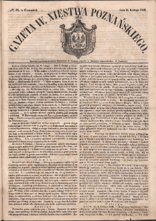 Gazeta Wielkiego Xięstwa Poznańskiego. 1849.02.15 Nr38