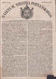 Gazeta Wielkiego Xięstwa Poznańskiego. 1849.02.23 Nr45