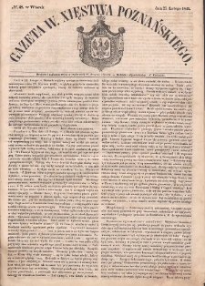 Gazeta Wielkiego Xięstwa Poznańskiego. 1849.02.27 Nr48