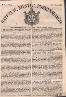 Gazeta Wielkiego Xięstwa Poznańskiego. 1849.03.03 Nr52