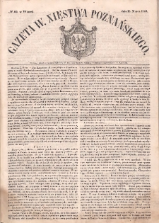 Gazeta Wielkiego Xięstwa Poznańskiego. 1849.03.13 Nr30