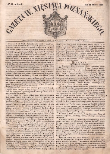 Gazeta Wielkiego Xięstwa Poznańskiego. 1849.03.14 Nr61