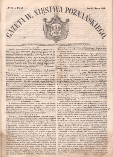 Gazeta Wielkiego Xięstwa Poznańskiego. 1849.03.16 Nr63