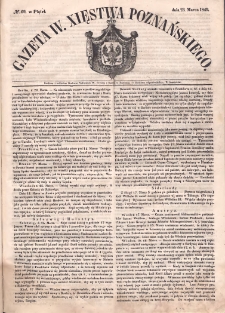 Gazeta Wielkiego Xięstwa Poznańskiego. 1849.03.23 Nr69