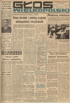 Głos Wielkopolski. 1973.05.11 R.29 nr111 Wyd.AB