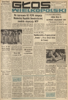 Głos Wielkopolski. 1973.06.14 R.29 nr140 Wyd.AB