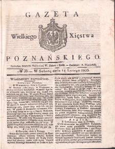 Gazeta Wielkiego Xięstwa Poznańskiego 1835.02.14 Nr38