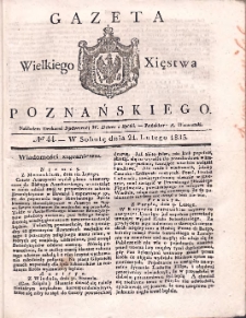 Gazeta Wielkiego Xięstwa Poznańskiego 1835.02.21 Nr44