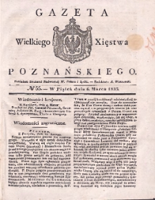 Gazeta Wielkiego Xięstwa Poznańskiego 1835.03.06 Nr55