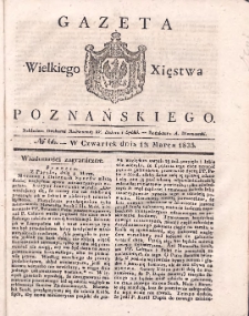 Gazeta Wielkiego Xięstwa Poznańskiego 1835.03.19 Nr66