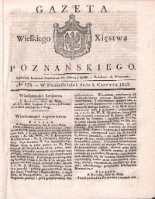 Gazeta Wielkiego Xięstwa Poznańskiego 1835.06.01 Nr125