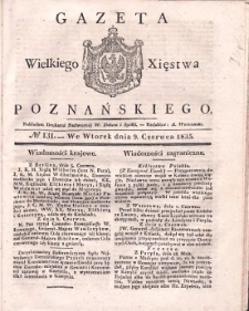 Gazeta Wielkiego Xięstwa Poznańskiego 1835.06.09 Nr131