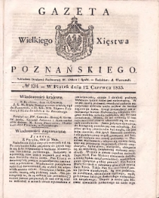 Gazeta Wielkiego Xięstwa Poznańskiego 1835.06.12 Nr134