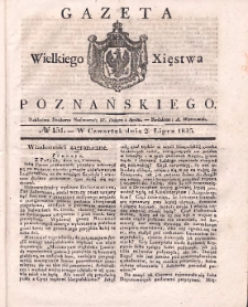 Gazeta Wielkiego Xięstwa Poznańskiego 1835.07.02 Nr151