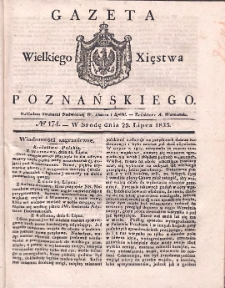 Gazeta Wielkiego Xięstwa Poznańskiego 1835.07.29 Nr174