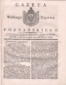 Gazeta Wielkiego Xięstwa Poznańskiego 1835.07.30 Nr175