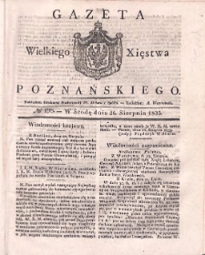 Gazeta Wielkiego Xięstwa Poznańskiego 1835.08.26 Nr198