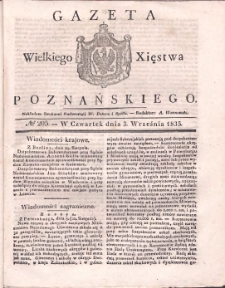 Gazeta Wielkiego Xięstwa Poznańskiego 1835.09.03 Nr205