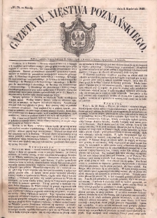 Gazeta Wielkiego Xięstwa Poznańskiego. 1849.04.04 Nr79