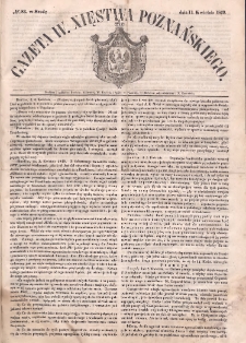 Gazeta Wielkiego Xięstwa Poznańskiego. 1849.04.11 Nr83