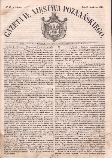 Gazeta Wielkiego Xięstwa Poznańskiego. 1849.04.21 Nr92