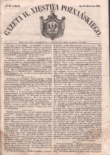 Gazeta Wielkiego Xięstwa Poznańskiego. 1849.04.25 Nr95