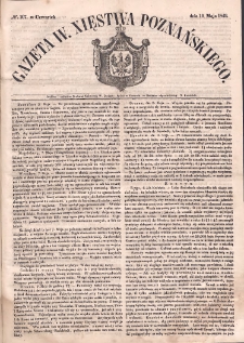 Gazeta Wielkiego Xięstwa Poznańskiego. 1849.05.10 Nr107