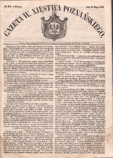 Gazeta Wielkiego Xięstwa Poznańskiego. 1849.05.12 Nr109