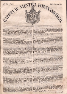 Gazeta Wielkiego Xięstwa Poznańskiego. 1849.06.01 Nr124