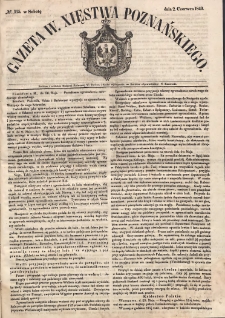 Gazeta Wielkiego Xięstwa Poznańskiego. 1849.06.02 Nr125