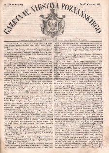 Gazeta Wielkiego Xięstwa Poznańskiego. 1849.06.17 Nr138