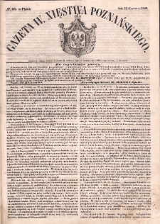 Gazeta Wielkiego Xięstwa Poznańskiego. 1849.06.22 Nr142