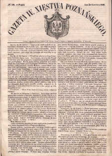 Gazeta Wielkiego Xięstwa Poznańskiego. 1849.06.29 Nr148