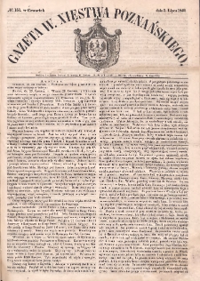 Gazeta Wielkiego Xięstwa Poznańskiego. 1849.07.05 Nr153