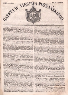 Gazeta Wielkiego Xięstwa Poznańskiego. 1849.07.14 Nr161