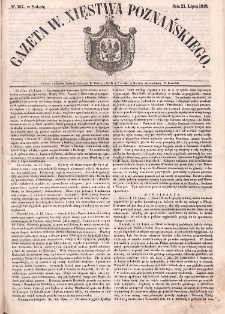 Gazeta Wielkiego Xięstwa Poznańskiego. 1849.07.21 Nr167