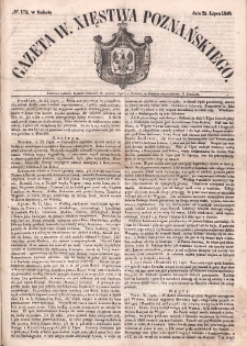 Gazeta Wielkiego Xięstwa Poznańskiego. 1849.07.28 Nr173