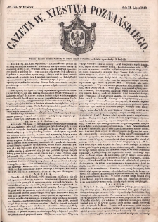 Gazeta Wielkiego Xięstwa Poznańskiego. 1849.07.31 Nr175