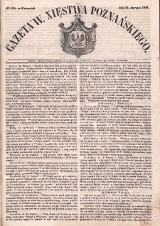 Gazeta Wielkiego Xięstwa Poznańskiego. 1849.08.23 Nr195