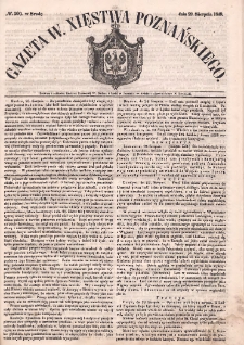 Gazeta Wielkiego Xięstwa Poznańskiego. 1849.08.29 Nr200