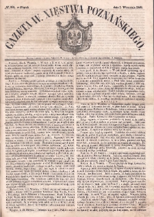 Gazeta Wielkiego Xięstwa Poznańskiego. 1849.09.09 Nr210