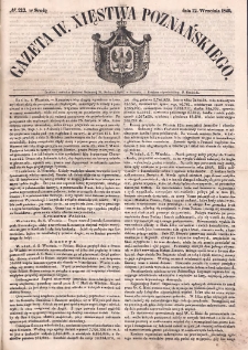 Gazeta Wielkiego Xięstwa Poznańskiego. 1849.09.12 Nr212