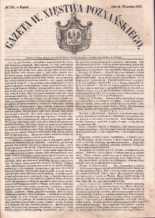 Gazeta Wielkiego Xięstwa Poznańskiego. 1849.09.14 Nr214