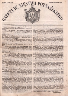 Gazeta Wielkiego Xięstwa Poznańskiego. 1849.09.18 Nr217