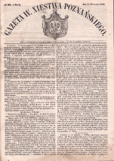 Gazeta Wielkiego Xięstwa Poznańskiego. 1849.09.19 Nr218