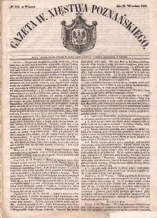 Gazeta Wielkiego Xięstwa Poznańskiego. 1849.09.25 Nr25