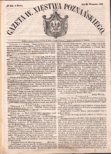 Gazeta Wielkiego Xięstwa Poznańskiego. 1849.09.26 Nr224