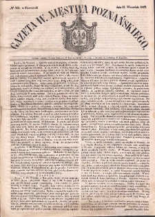 Gazeta Wielkiego Xięstwa Poznańskiego. 1849.09.27 Nr225